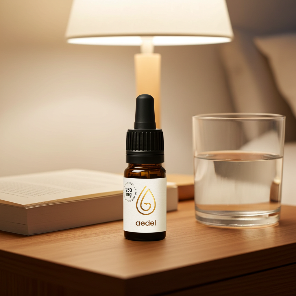 aedel hampeolie 250mg — batch-dokumenteret dansk fuldspektrum