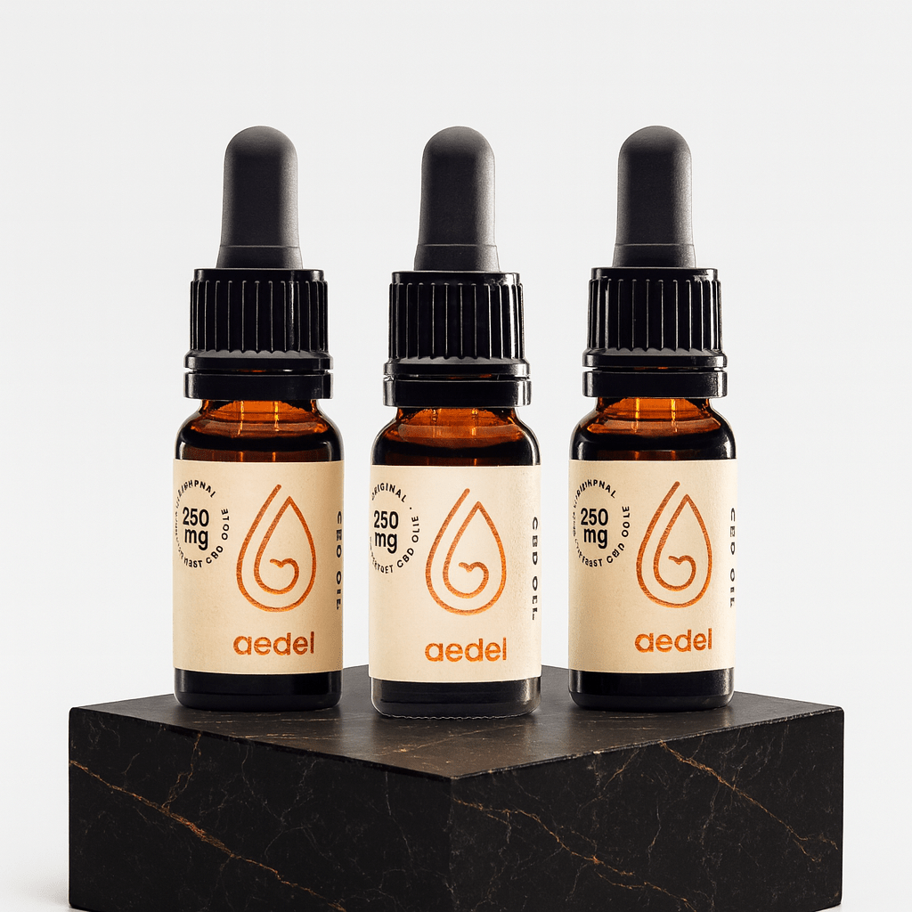 Aedel Spektrum CBD Olie – Trio 250 mg - aedel