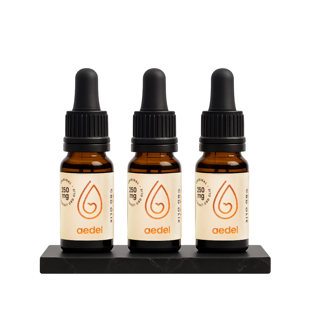 Aedel Spektrum CBD Olie – Trio 250 mg