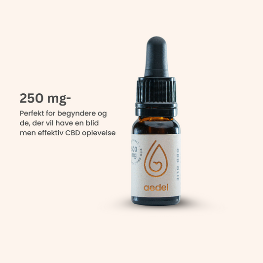 500 mg – aedel solventless fuld spektrum  CBD olie