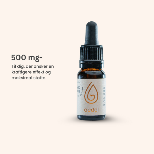 500 mg – aedel solventless fuld spektrum  CBD olie