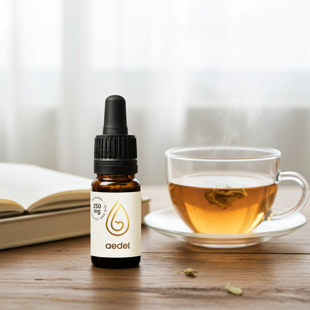 aedel hampeolie 250mg — batch-dokumenteret dansk fuldspektrum