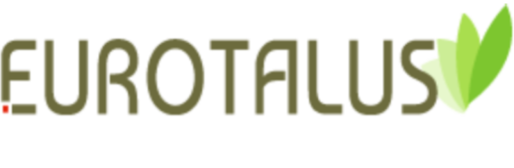 Eurotalus logo – økologisk certificering og kvalitetskontrol af Aedel CBD Olie produktion.